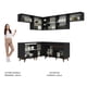thumbnail image 5 of Madesa Gabinete de Cocina Integral Completa de Esquinero 402 cm Reims Negro 03, 5 of 8