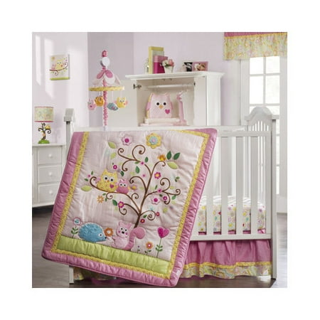 Bundle-97 Kids Line Dena Happi Tree Crib Bedding Collection (2 Pieces)