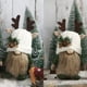 thumbnail image 4 of Juguete Viejo Elfo de Navidad Decoración de ventana Sombrero de asta de punto Regalos de Año Nuevo (Blanco), 4 of 5