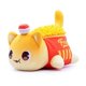 thumbnail image 1 of Meemeow-peluche de comida para gatos, almohada de hamburguesa, patatas fritas, juguetes Kawaii, 1 of 4