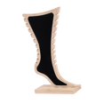 thumbnail image 3 of Runquan Jewelry Display Rack Wood Chain Stand Holder for Dressing Room Showcase Dorm Black, 3 of 8