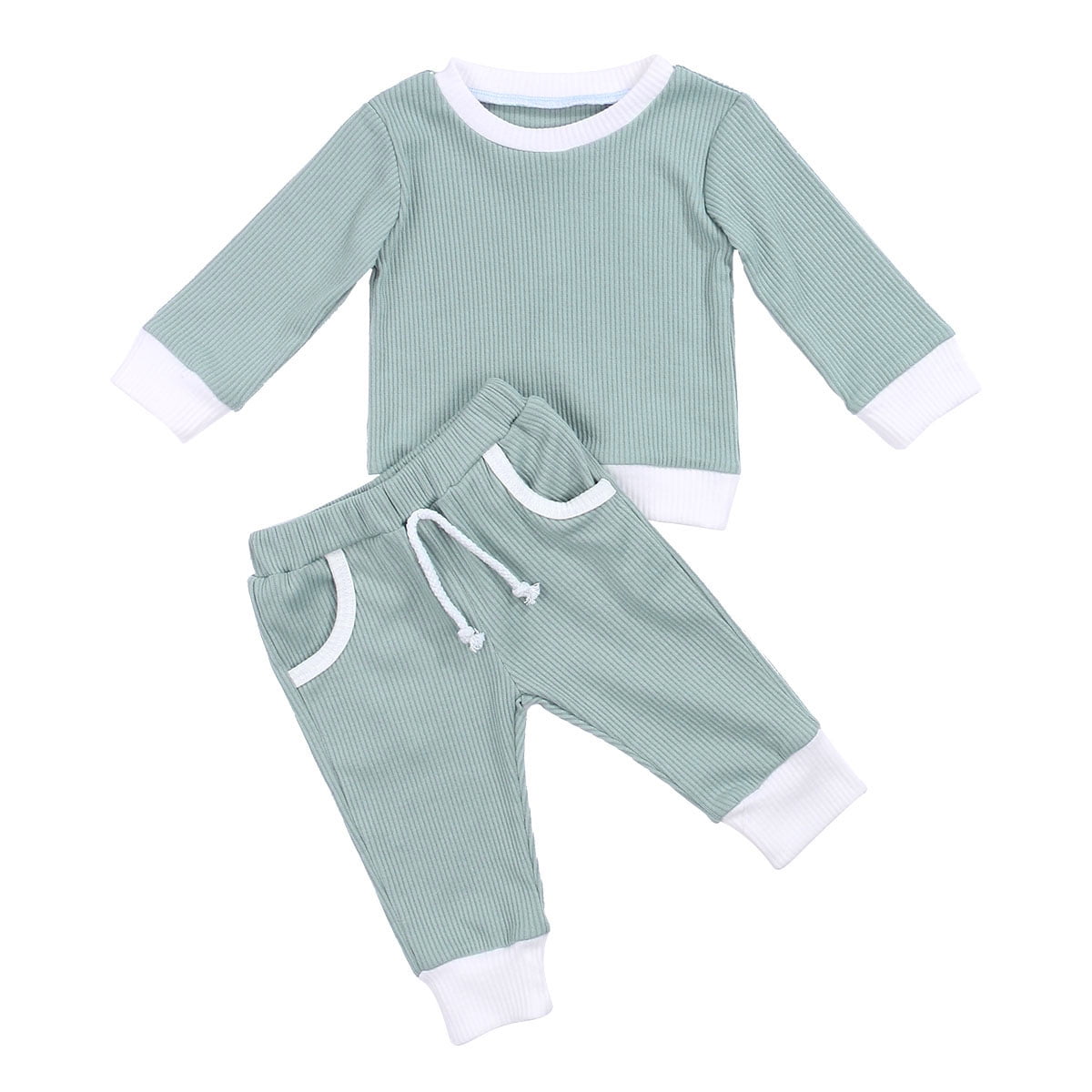 baby ribbed tracksuit