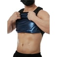 thumbnail image 4 of YouLoveIt Men Waist Trainer Vest Sauna Tank Top Body Shaper Waist Trainer Cincher Compression Shapewear Sauna Ultra thin Sweat Shirt Hot Corset Body Shaper Workout Shirt, 4 of 7