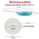 thumbnail image 4 of Sartén KitchenAid 25cm . Aluminio anodizado duro, antiadherente cerámico. Mango en acero inoxidable, color azul velvete., 4 of 6