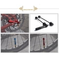 thumbnail image 2 of Wosthever bicicleta de ciclismo de carretera de liberación rápida eje de rueda trasera delantera eje pinchos accesorios de bicicleta Type8 NO8 Wosthever OD0519-04, 2 of 6
