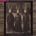 thumbnail image 3 of Póster Artístico de fotografía gótica Vintage de brujería ritualística, póster impreso de conejo y monstruo, decoración de arte de pared de culto al bosque, 3 of 4
