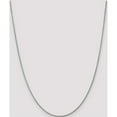 thumbnail image 2 of 14K White Gold Wg 1.6mm Round Snake Chain (24 X 1.6) Made In Peru wsna160-24, 2 of 5