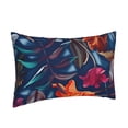 thumbnail image 2 of Haiem Pillowcase for Hair and Skin Queen - Tropical Flower Printed Soft Pillowcase with Envelope Closure-16"x24", 2 of 9