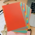 thumbnail image 4 of MIANGASTORE 31 Sheets Office Subject Divider Binder Notebook Index Page Notebook Page Divider, 4 of 5