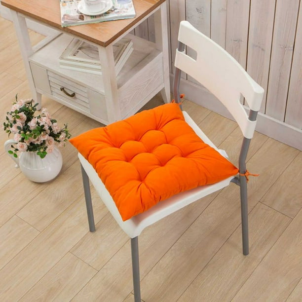 AkoaDa Dining Chairs Cushion,Floor Cushion Thickened Cushion Soft Solid Color Chair Pads with 