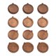 thumbnail image 1 of Bandejas colgantes de 12 Uds., bandejas con configuración de cabujón, accesorios de madera, bandejas de cabujón para manualidades, suministros para, 1 of 9