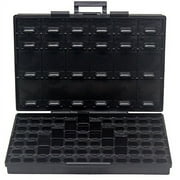 AideTek BOXALL96AS 96 Lids Anti-static ESD Safe Enclosure SMD SMT IC diode Parts Organizer Transistor