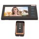 thumbnail image 3 of De Intercomunicación de Video 25 Tonos de Llamada de Intercomunicación de Timbre IP Inalámbrico con Videoportero WIFI Cámara con Cable Visión Nocturna Monitor, 3 of 8