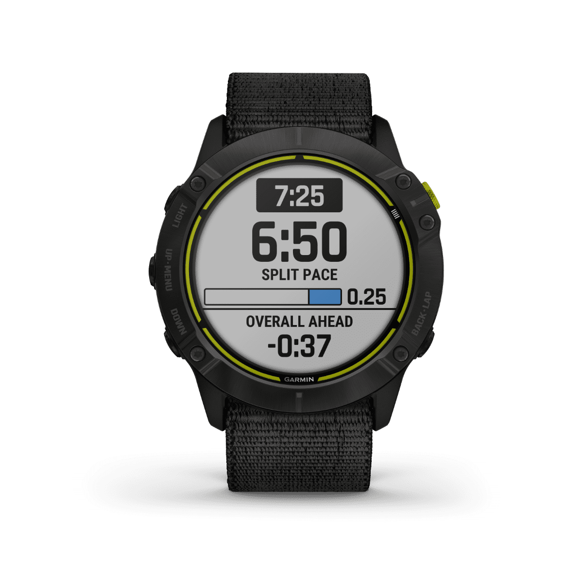 Garmin Enduro, Carbon Gray DLC Titanium w/ Black UltraFit Nylon Strap, Ultraperformance GPS Smartwatch (010-02408-01)