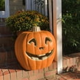 thumbnail image 3 of 11+20in Halloween Jack-O-Lantern with LED Lights - Giant Indoor/Outdoor Pumpkin for Garden, Patio, Door, 3 of 6