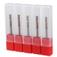 thumbnail image 2 of 5PCS 3mm Solid Carbide Endmills Endmill D3X8XD4X50L 4Flute Side Milling Slotting Profiling Face Mill Standard Length, 2 of 8