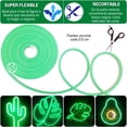thumbnail image 3 of Tira led neon verde flexible unicolor 5 metros solo rollo impermeable DOSYU  DY-YL08, 3 of 8