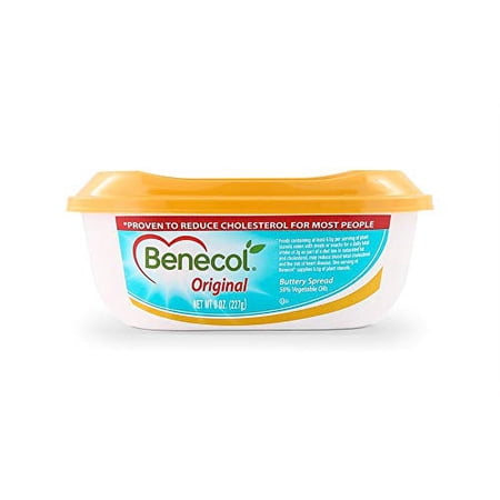 Benecol Orginal Spread, 8 Oz (Pack of 6)