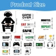 thumbnail image 2 of Gamer Wall Decals Stickers Glow in The Dark Wall Decals for Boys Girls Bedoom Playroom Wall Decor(Sky Blue), 2 of 7