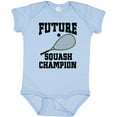 thumbnail image 3 of Inktastic Future Squash Player Champion Boys or Girls Baby Bodysuit, 3 of 5