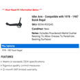 thumbnail image 2 of Idler Arm - Compatible with 1978 - 1987 Buick Regal 1979 1980 1981 1982 1983 1984 1985 1986, 2 of 2