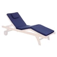 thumbnail image 3 of All Things Cedar Coussin de Chaise Longue Blanc, 3 of 3
