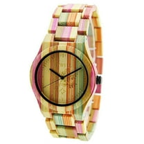 Handmade Colorful Bamboo Fashion Wrist Watch #1