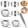 thumbnail image 1 of Piezas de kit de cortador de ravioles de acero inoxidable, molde para bolas de masa, molde para ravioles, máquina para hacer bolas de masa, cortador de masa y accesorios de cocina, 1 of 5