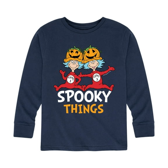 Dr. Seuss - Spooky Things - Toddler And Youth Long Sleeve Graphic T-Shirt