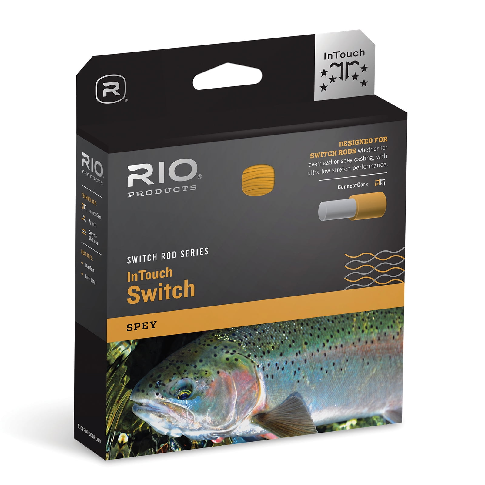 Rio Fly Fishing Tropical Outbound Short Fly Line CLR/Blue/Ivory WF8F/I