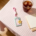 thumbnail image 1 of Linnome Stars Badge Holder Slide Card Case for Bus Passes Key Card 4.33x2.68 Inch Photo Card Protector with Lanyard, 1 of 6