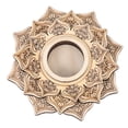 thumbnail image 1 of Elegant Crystal Ball Stand in Beige Synthetic Material for Home Decor 6.5 Inches, 1 of 8