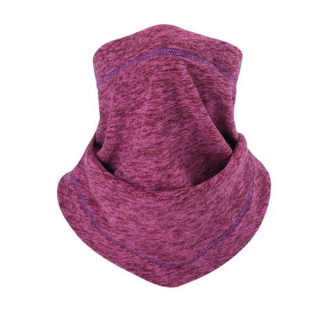 Winter Windproof Fleece Neck Warmer Cycling Ski Gaiter Face Mask For Men Women