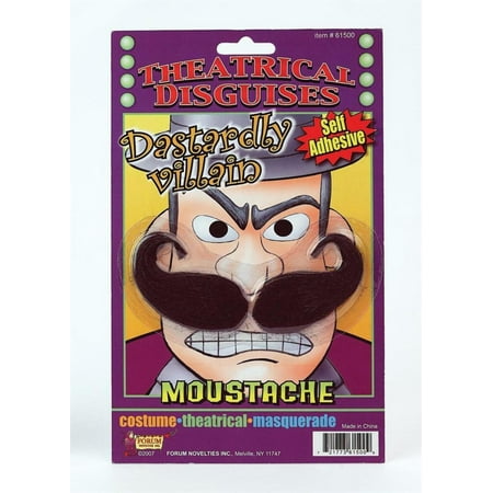 MOUSTACHE-DASTARDLY VILLAIN