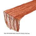 thumbnail image 2 of WEUVEB Sheer Cheesecloth Table Runner Oscuro Para Romántica Y Ocasiones Especiales, 2 of 6