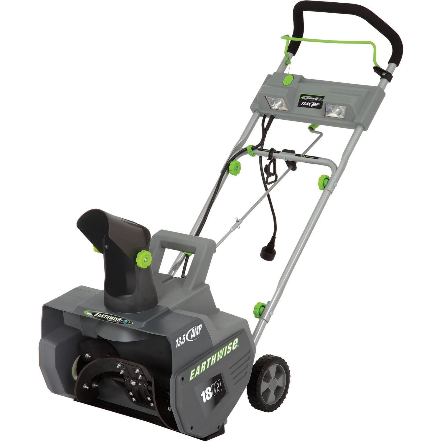 Earthwise SN72018 13.5 Amp Corded 18" Snow Thrower with LED Lights