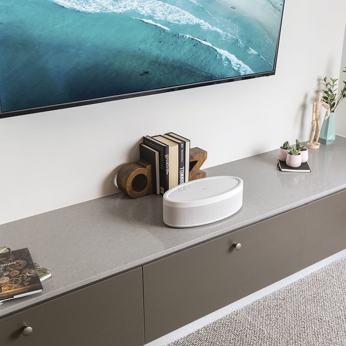 Yamaha MusicCast 50 Wireless Speaker (White)
