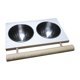 thumbnail image 1 of Comedero para pájaros, taza, soporte de percha de madera extraíble, comedero colgante, comedero para pájaros Doble ranura, 1 of 9