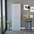 thumbnail image 2 of Boahaus Cayenne Modern Kitchen Cabinet, Assembled Product Height 70.8, Oak, 2 of 6