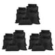 thumbnail image 5 of Eigraketly Paquete de 5 bolsas secas impermeables kayak pesca Drifting paquete al aire libre portátil ciclismo camping viaje saco negro Type1 NO1, 5 of 6