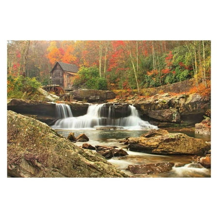 - Louis Leonard Art Glade Creek Grist Mill by Howard Clark Canvas Wall Art