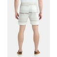 thumbnail image 3 of Fly By Night Men’s and Big Men’s Passport Striped Shorts, 6" Inseam, Sizes S-3XL, 3 of 5