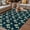 Blue, variant on Green Summer Botanical Outdoor Rug for Patio/Deck/Porch, Non-Slip Large Area Rug 4 x 6 Ft, Spring Floral Birds Farmhouse Indoor Outdoor Rugs Washable Area Rugs, Reversible Camping Rug Carpet Runner
