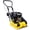7.0HP/Yellow, variant on Krocisen 80cc Gas Plate Compactor, 5900 VPM Vibratory Tamper for Pavers, Gravel and Asphalt, 19.3 x 12.6 in Plate with Wheels, EPA compliant