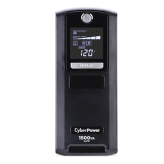 CyberPower GX1500U - 1500VA/900W Black Battery Backup UPS with 12