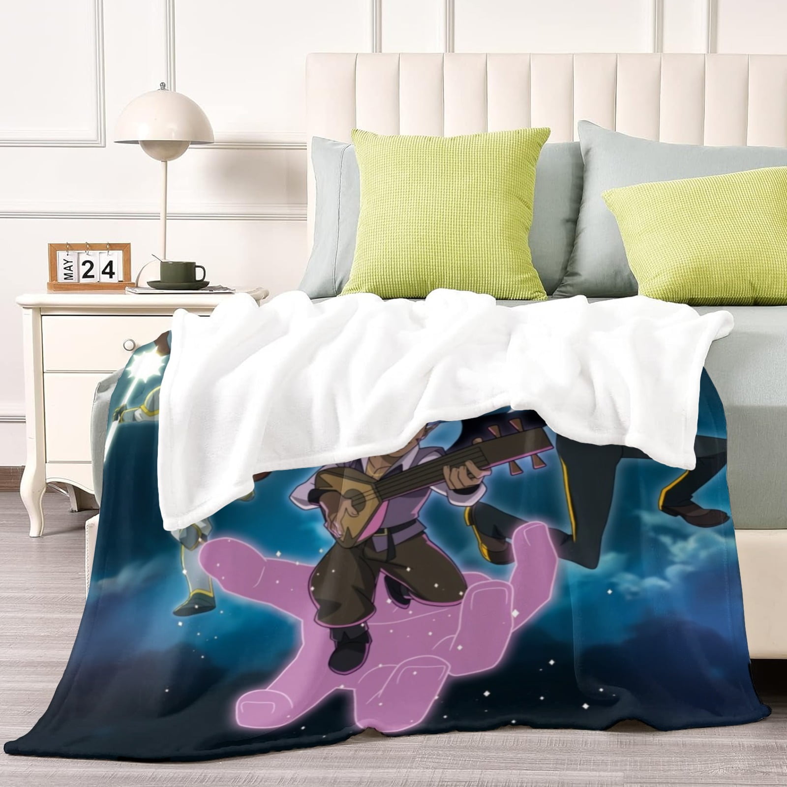 The Legend of Vox Machina Throw Blanket Gifts for Fans Lover Girls Boys Women Present Hoodie Him Bed 50"x60"