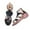 Black, variant on Dvkptbk Wedge Sandals for Women Summerlip on Slipper Platform Sandals Comfortable Leather Mules Walking Wedge Shoes