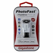 PhotoFast Gigastone USB 3.0 i-FlashDrive MAX U3 for iOS - White 32GB (Used)