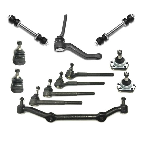 New 8 Pc Steering Center Link Front Inner & Outer Tie Rods Adjusting Sleeves   Idler Arm Kit for All 2WD Models Fits select: 1996-2003 CHEVROLET S TRUCK, 1996-2005 CHEVROLET BLAZER