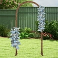 thumbnail image 4 of 8FT Wooden Wedding Arch Backdrop Stand - Natural Square Wood Arbor Frame for Ceremony, Anniversary & Party Decor, 4 of 6